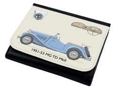 MG TD II 1951-53 (round rear lights) Wallet
